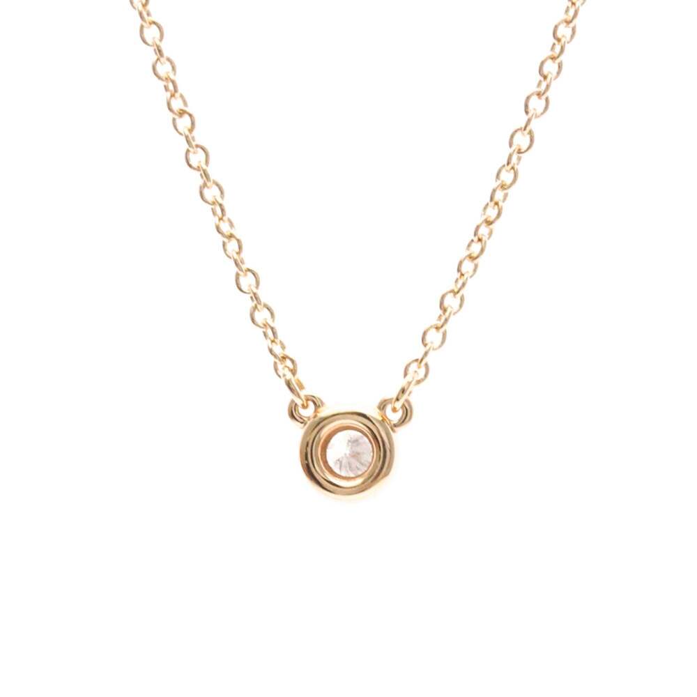 TIFFANY Authentic 18k Gold Diamond Necklace - Picture 2 of 16